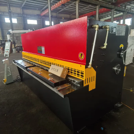 The hydraulic swing beam shearing machine